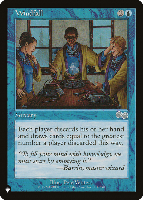 Windfall (The List Reprint)
