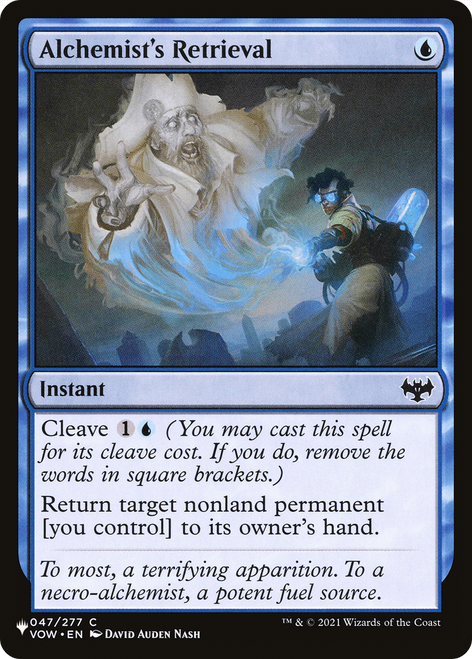 Alchemist's Retrieval (The List Reprint)