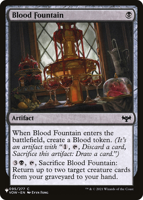 Blood Fountain (The List Reprint)