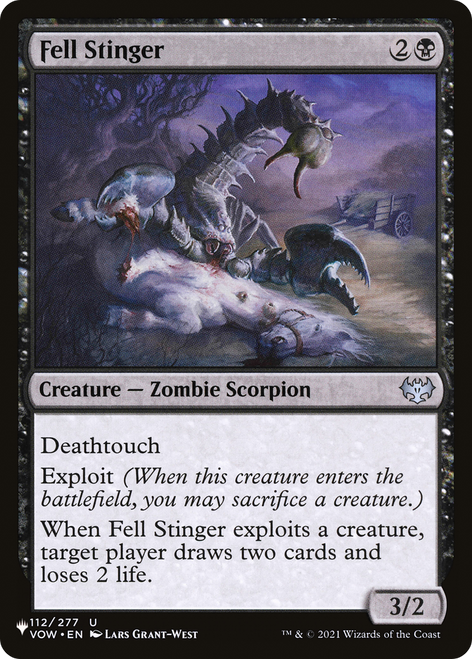 Fell Stinger (The List Reprint)