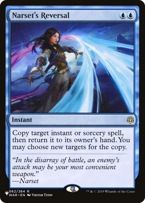 Narset's Reversal (The List Reprint)