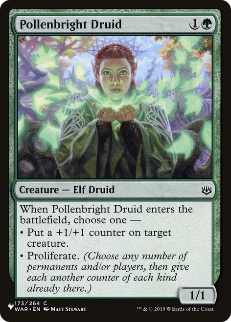 Pollenbright Druid (The List Reprint)