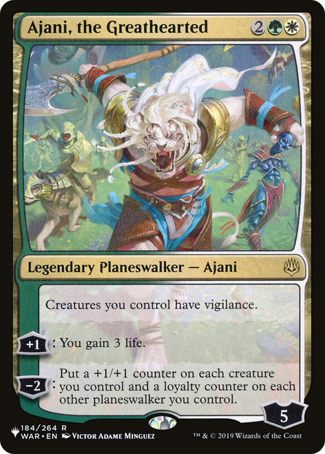 Ajani, the Greathearted (The List Reprint)