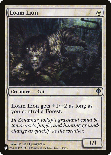 Loam Lion (The List Reprint)