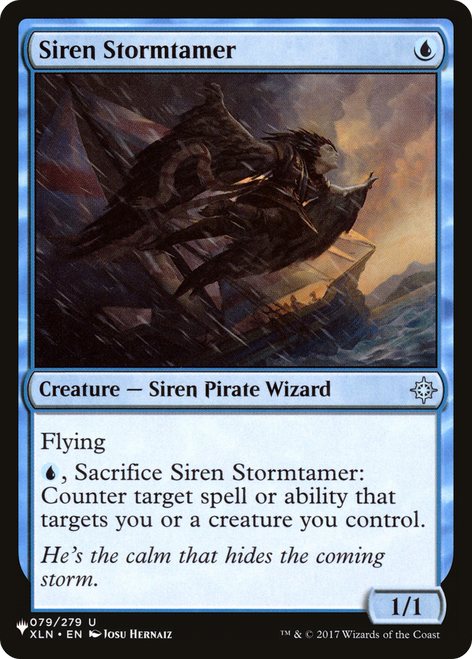 Siren Stormtamer (The List Reprint)