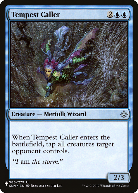 Tempest Caller (The List Reprint)
