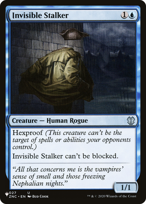 Invisible Stalker (The List Reprint)