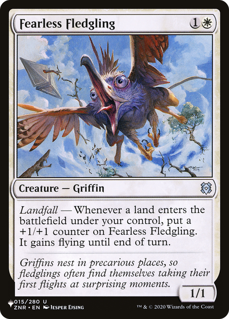 Fearless Fledgling (The List Reprint)