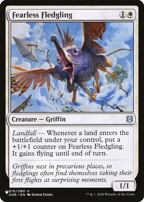 Fearless Fledgling (The List Reprint)