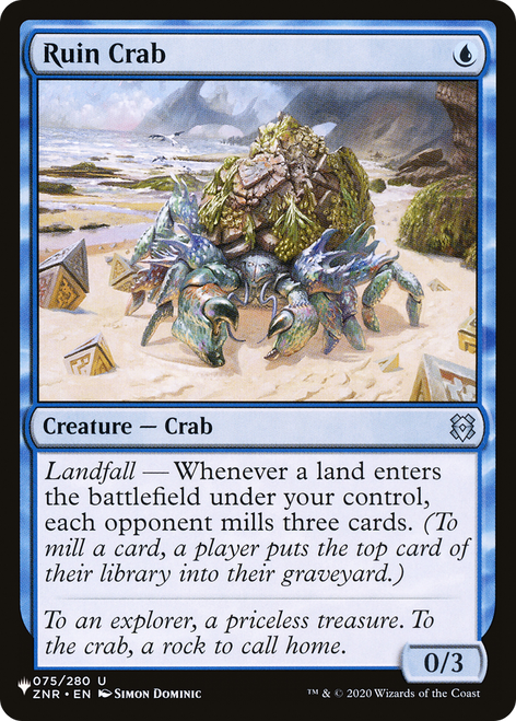 Ruin Crab (The List Reprint)