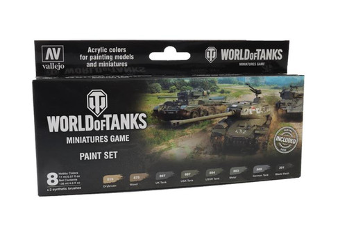 World of Tanks Miniatures Game: Paint Set