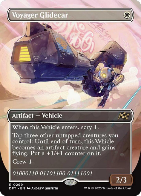 Voyager Glidecar (Borderless Art)