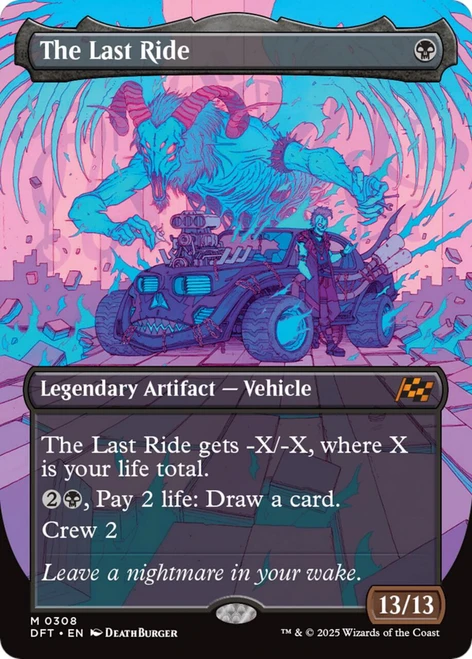 The Last Ride (Borderless Art)