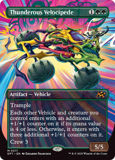Thunderous Velocipede (Borderless Art)