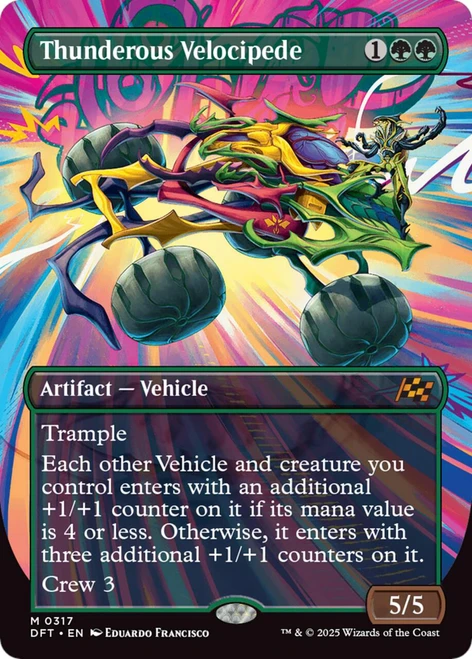 Thunderous Velocipede (Borderless Art)