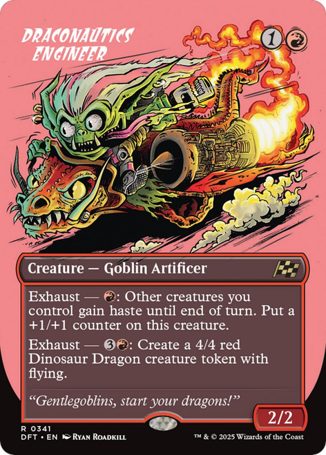 Draconautics Engineer (Borderless Art)