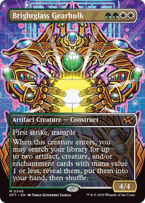 Brightglass Gearhulk (Borderless Art)