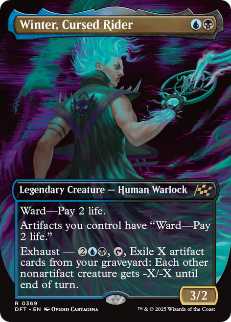 Winter, Cursed Rider (Borderless Art)