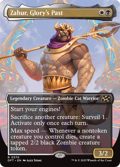 Zahur, Glory's Past (Borderless Art)