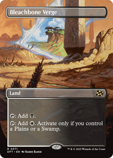 Bleachbone Verge (Borderless Art)