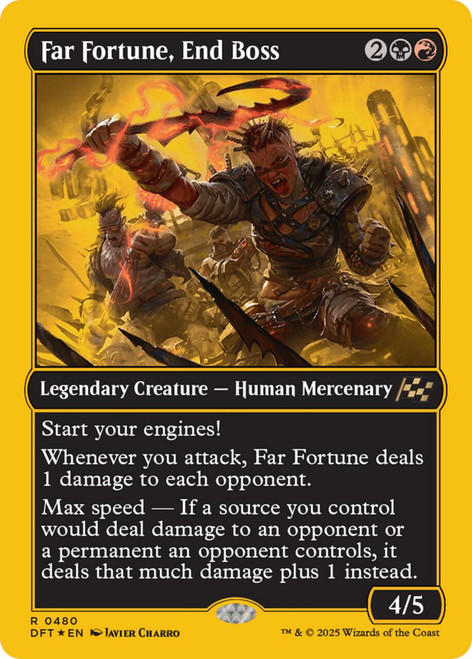 Far Fortune, End Boss (First-Place Foil)