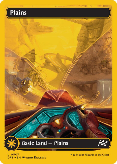 Plains (#507) (Full Art First-Place Foil)
