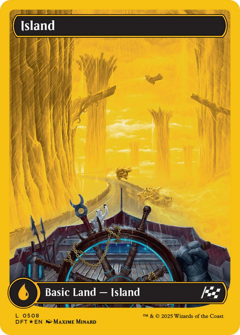 Island (#508) (Full Art First-Place Foil)