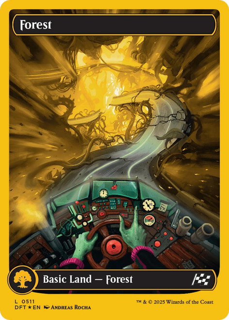 Forest (#511) (Full Art First-Place Foil)