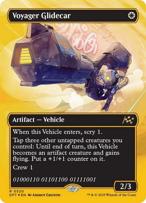 Voyager Glidecar (Borderless First-Place Foil)