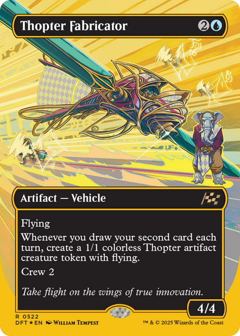 Thopter Fabricator (Borderless First-Place Foil)