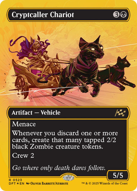 Cryptcaller Chariot (Borderless First-Place Foil)