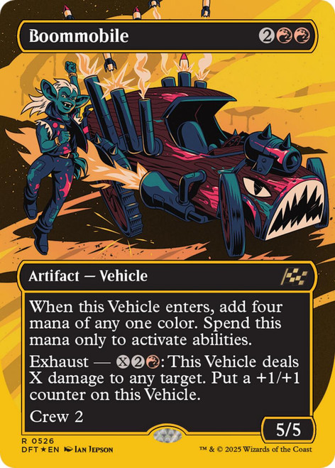 Boommobile (Borderless First-Place Foil)