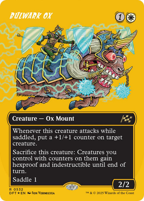 Bulwark Ox (Borderless First-Place Foil)