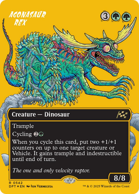 Agonasaur Rex (Borderless First-Place Foil)