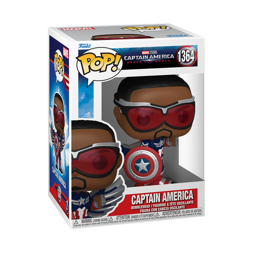 POP! Marvel - Captain America: Brave New World #1364 Captain America (Sam Wilson)