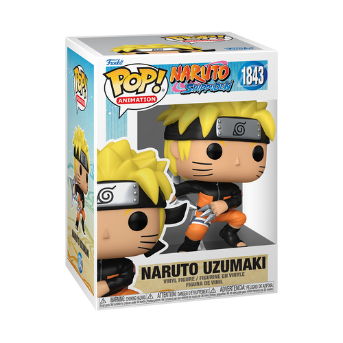 POP! Animation - Naruto Shippuden #1843 Naruto Uzumaki with Kunai & Shuriken