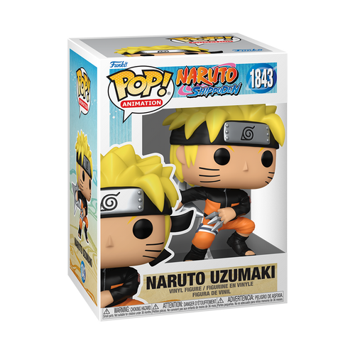 POP! Animation - Naruto Shippuden #1843 Naruto Uzumaki with Kunai & Shuriken