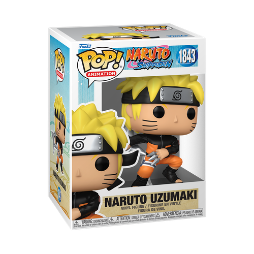 POP! Animation - Naruto Shippuden #1843 Naruto Uzumaki with Kunai & Shuriken