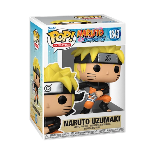 POP! Animation - Naruto Shippuden #1843 Naruto Uzumaki with Kunai & Shuriken