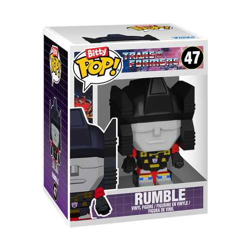 Bitty Pop! Bitty Bot - Transformers: Soundwave with Rumble