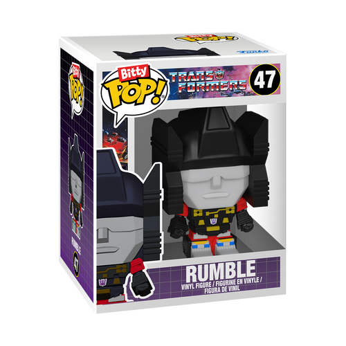 Bitty Pop! Bitty Bot - Transformers: Soundwave with Rumble