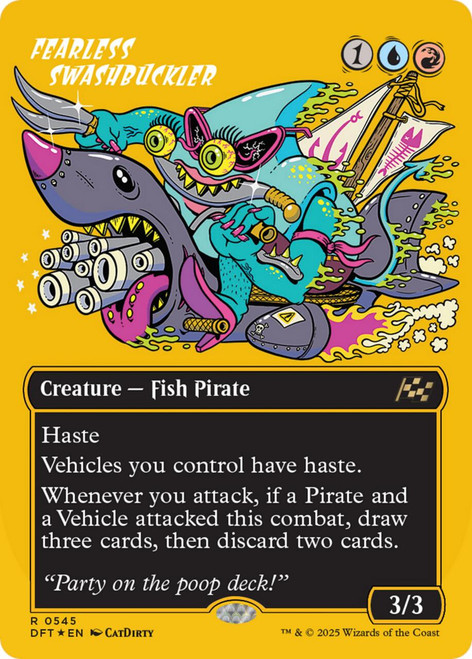 Fearless Swashbuckler (Borderless First-Place Foil)