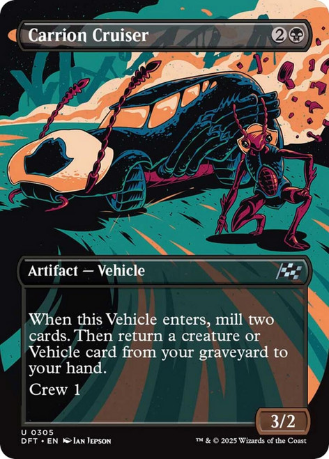 Carrion Cruiser (Borderless Art)