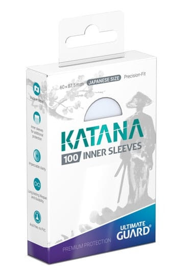 Katana Inner Sleeves Japanese Size (100)