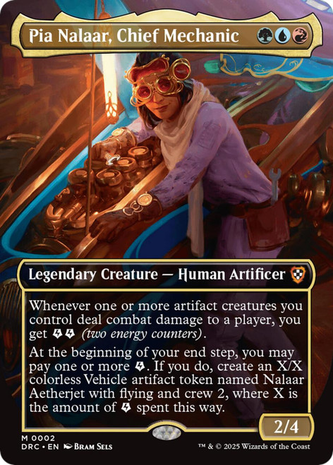 Pia Nalaar, Chief Mechanic (Borderless Foil)