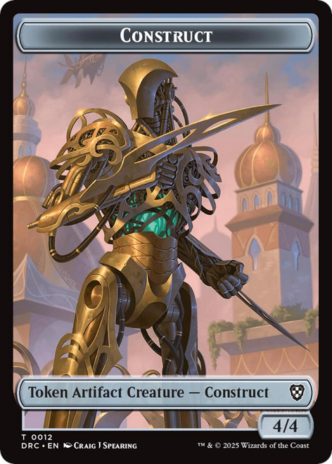 Aetherdrift Commander - Construct Token