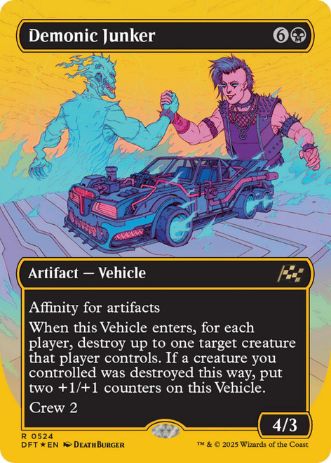 Demonic Junker (Borderless First-Place Foil)