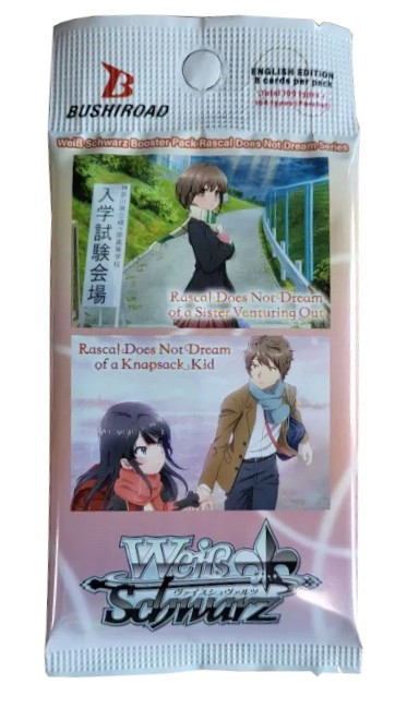 Weiss Schwarz: Rascal Does Not Dream of a Sister Venturing Out & Knapsack Kid Booster Pack