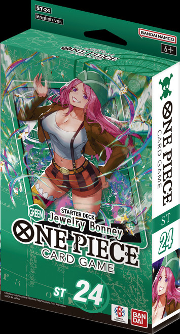 One Piece Card Game: Starter Deck - Green Jewelry Bonney (ST-24)