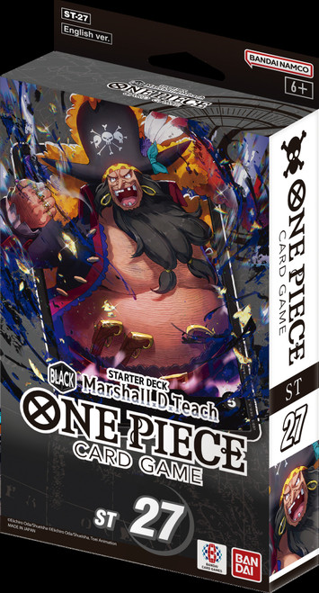 One Piece Card Game: Starter Deck - Black Marshall D. Teach (ST-27)